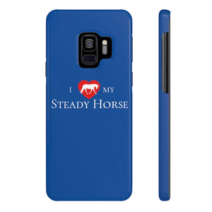 "I Heart My Steady Horse" Phone Case